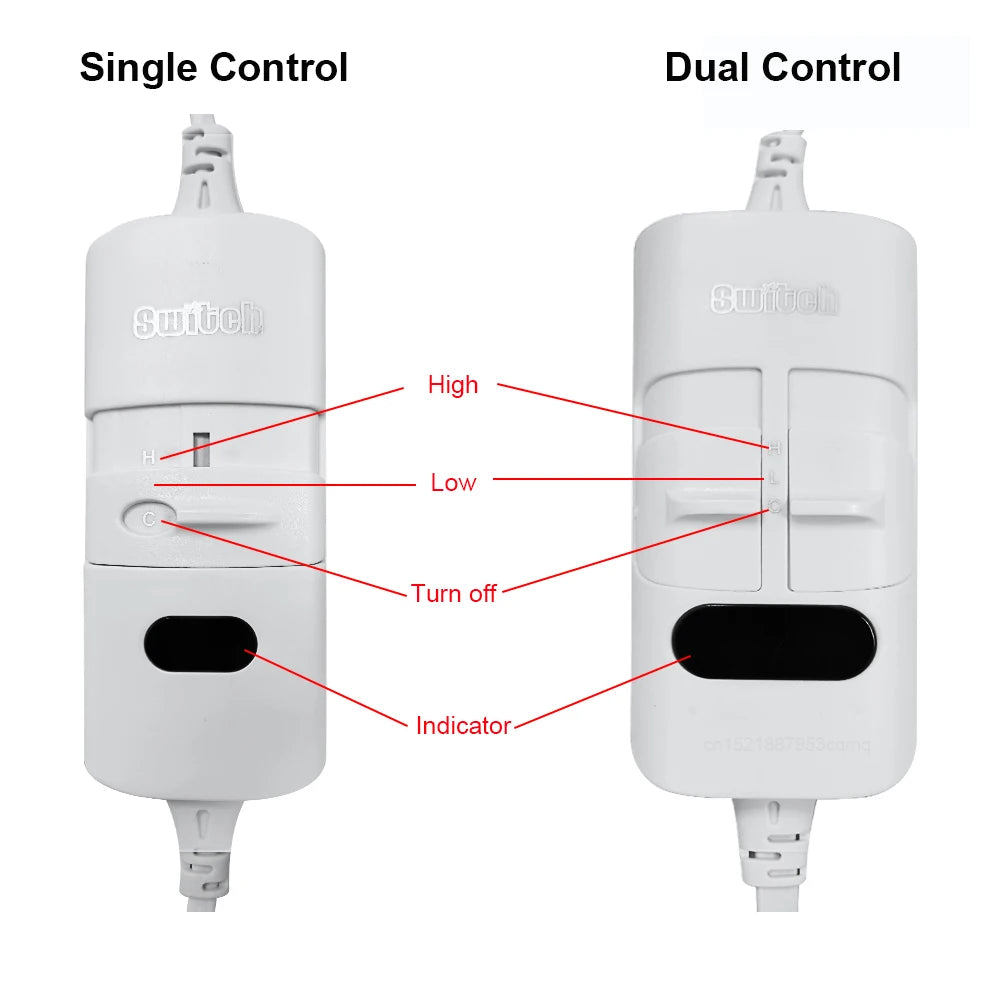 Heated Blanket Electric Heating Bankets For Home 220V Thicker Automatic Thermostat Body Warmer Thermal Blanket For Room Bed