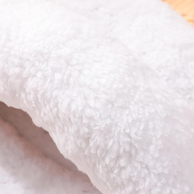 Cat Winter Sleeping Bag Pet Down Sleeping Bag Nest PP Cotton Semi-enclosed Warm And Comfortable Large Pocket Design