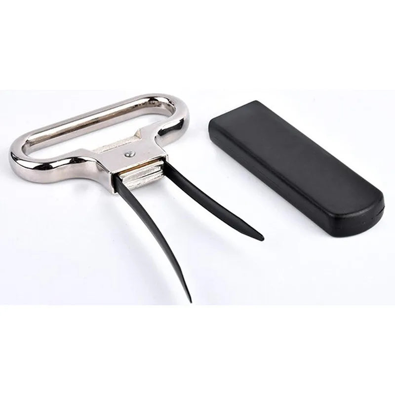 New Creative Openers High Quality Two-Prong Cork Puller Ah-So Wine Openers Professional Old Red Wine Openers