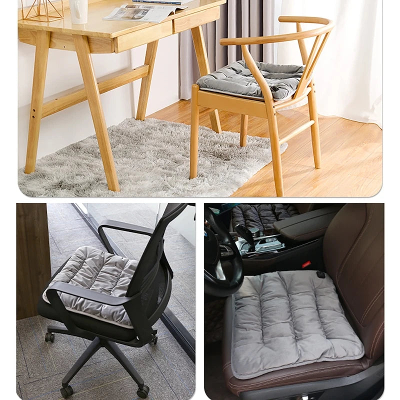 Winter Electric Heating Cushion USB Chair Keep Warm Car Home Office Universal Quick Heated Seat Pad for Women Men 3 Speed