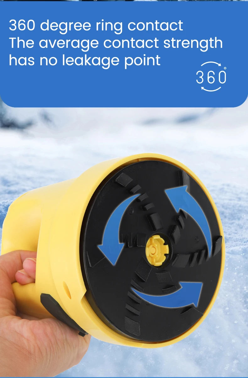 Portable Car Electric Ice Snow Scraper Heated Removal USB Rechargeable Ice Scraper for Auto Winter Windshield Glass Defrost Tool