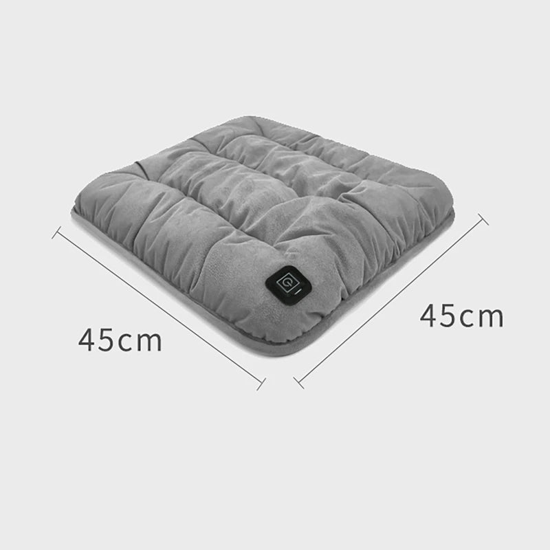 Winter Electric Heating Cushion USB Chair Keep Warm Car Home Office Universal  Quick Heated Seat Pad for Women Men 3 Speed