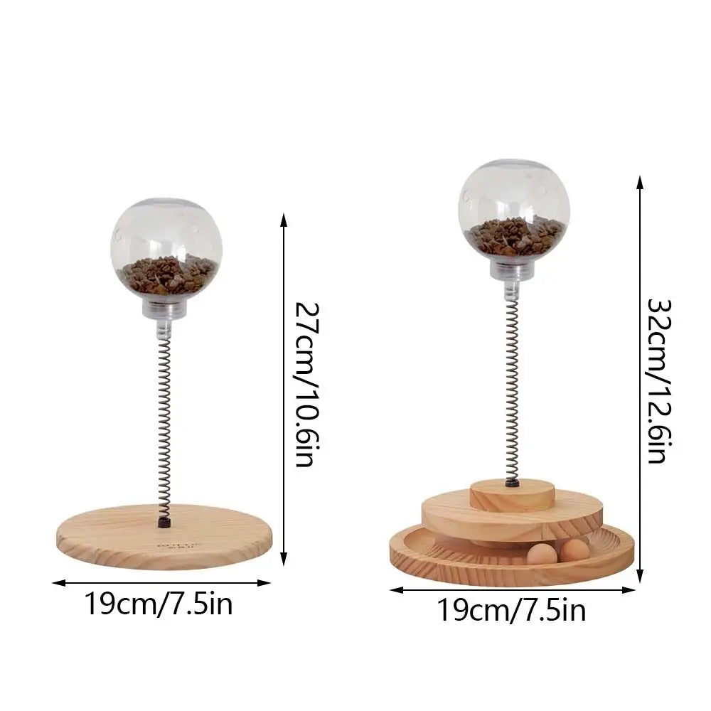 Scratching Ball Pet Supplies Chasing Boring Tease Indoor Play Pet Snack Feeder Tumbler Swing Toy Pet Puzzle Toys Cat Toy