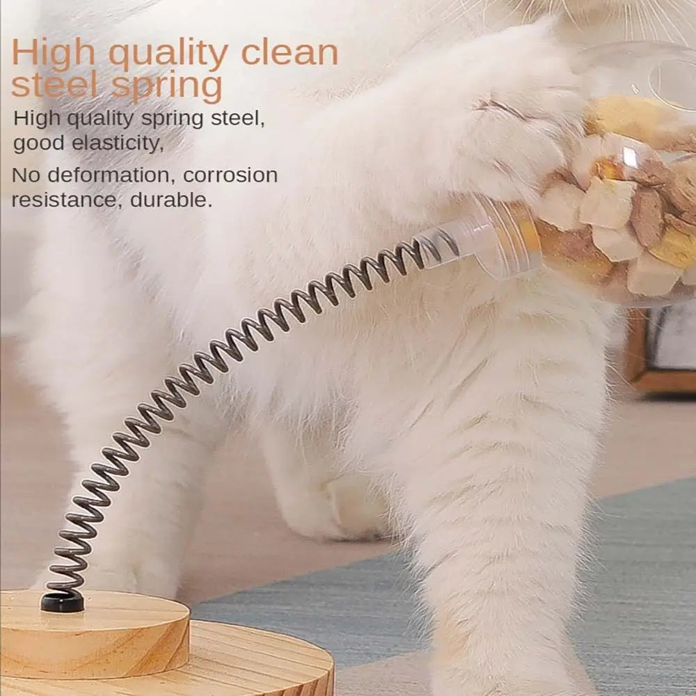 Scratching Ball Pet Supplies Chasing Boring Tease Indoor Play Pet Snack Feeder Tumbler Swing Toy Pet Puzzle Toys Cat Toy