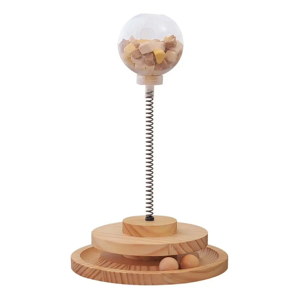 Scratching Ball Pet Supplies Chasing Boring Tease Indoor Play Pet Snack Feeder Tumbler Swing Toy Pet Puzzle Toys Cat Toy