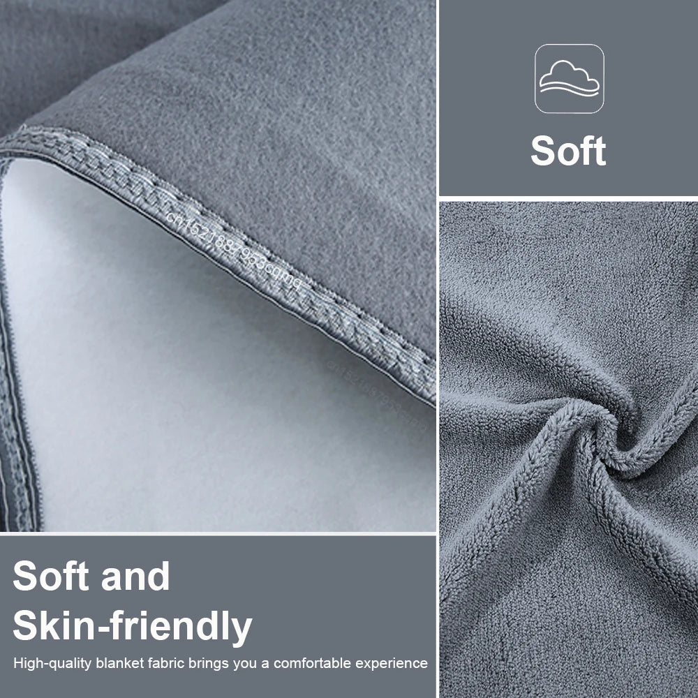 Heated Blanket Electric Heating Bankets For Home 220V Thicker Automatic Thermostat Body Warmer Thermal Blanket For Room Bed