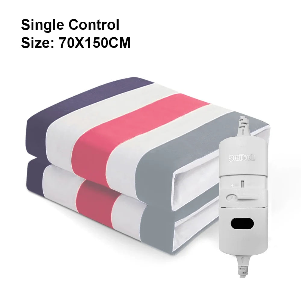 Heated Blanket Electric Heating Bankets For Home 220V Thicker Automatic Thermostat Body Warmer Thermal Blanket For Room Bed