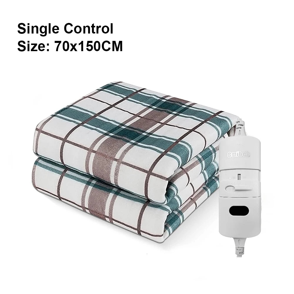 Heated Blanket Electric Heating Bankets For Home 220V Thicker Automatic Thermostat Body Warmer Thermal Blanket For Room Bed